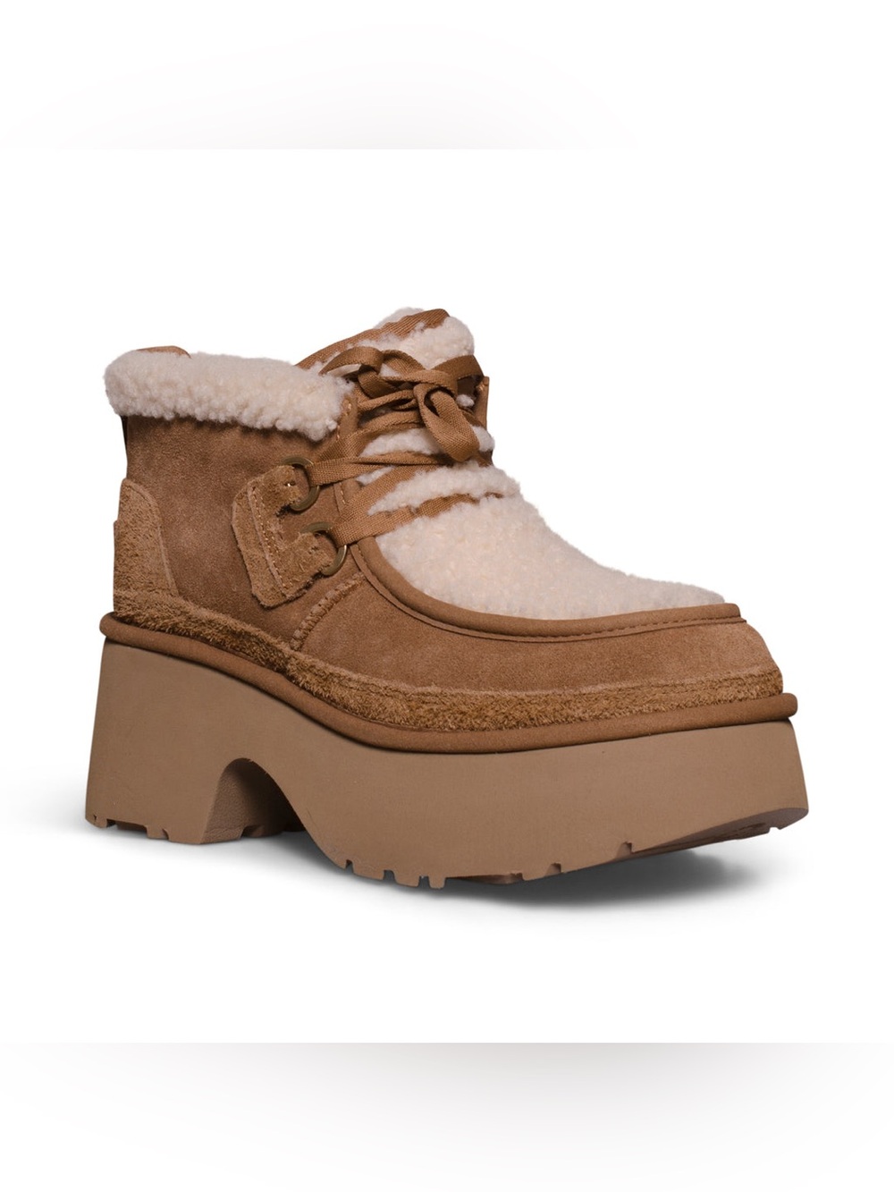 ✨UGG✨Esmee Lace Up Platform Booties
